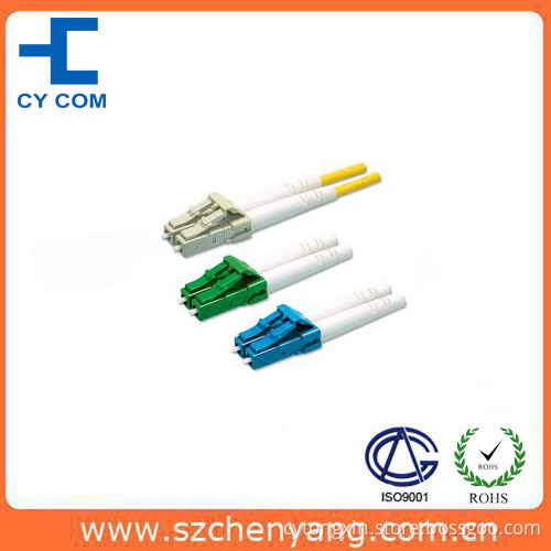 LC Duplex Fiber Optic Connector PBT / Pei Material Duplex Clip